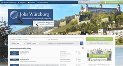 Desktop Screenshot of jobs-wuerzburg.de