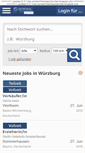 Mobile Screenshot of jobs-wuerzburg.de